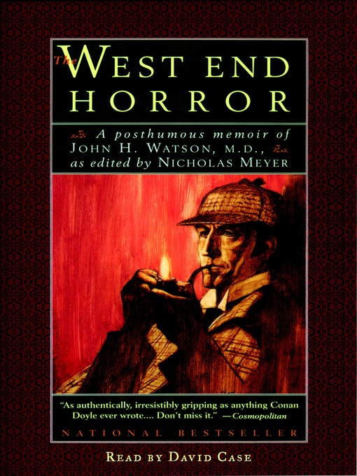 Title details for The West End Horror by Nicholas Meyer - Available